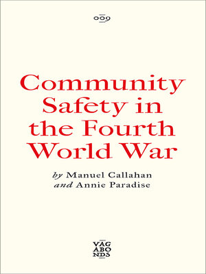 cover image of Community Safety in the Fourth World War